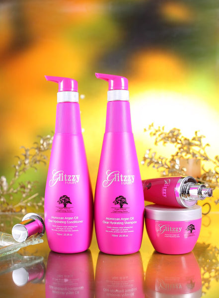 Glitzzy Hair Moroccan clear hydrating Conditioner 750ml